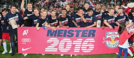 FC Red Bull Salzburg a castigat titlul de campioana a Austriei